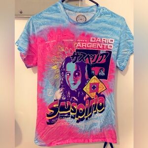 Suspiria Tie-dye t shirt Dario Argento Italian Horror